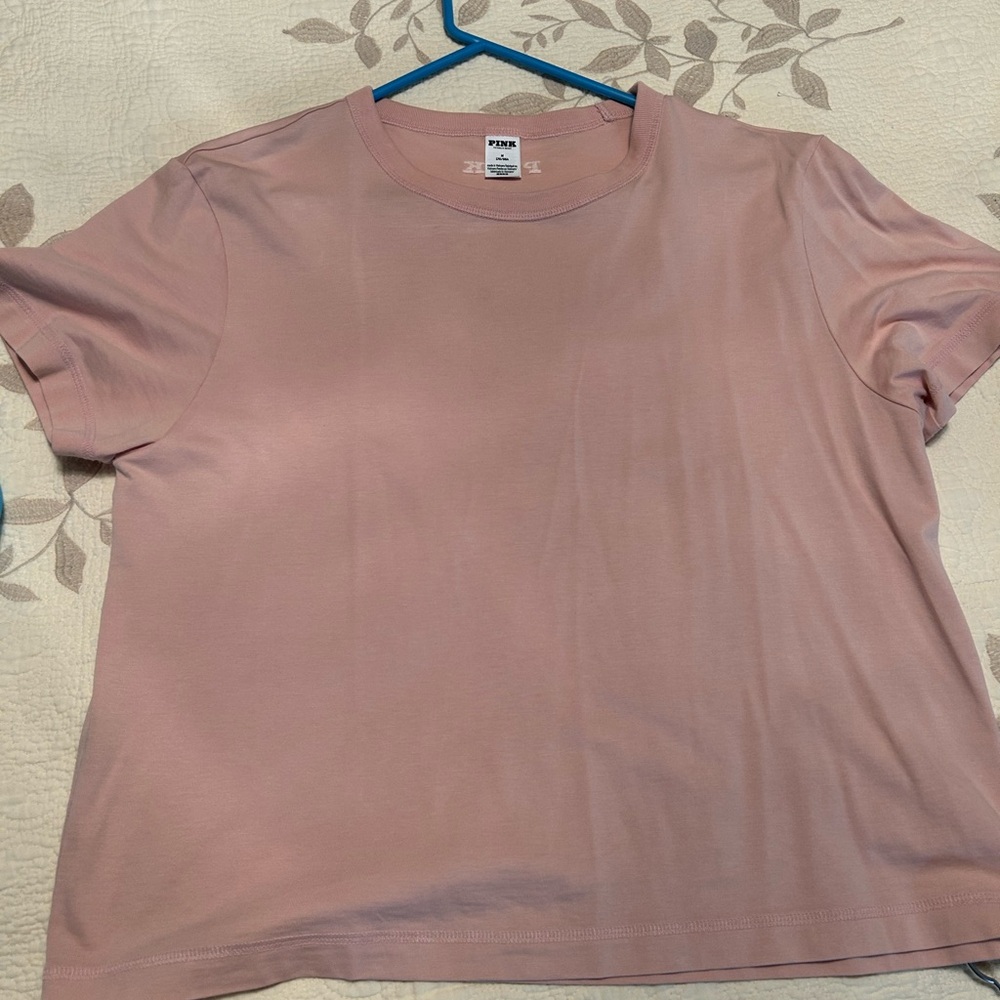 PINK Victoria's Secret Mauve Short Sleeve Tee